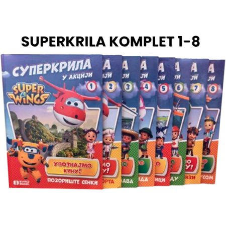 Superkrila u akciji komplet: 1-8